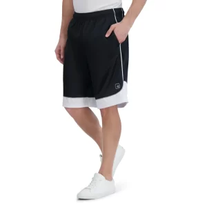 AND1 Shorts de basket de polyester premium